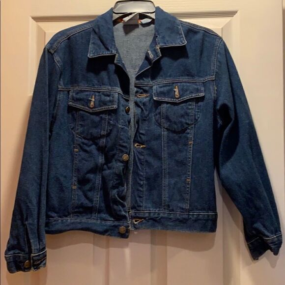 Vintage Mickey Mouse Beaded Jean Jacket - Picture 4 of 5